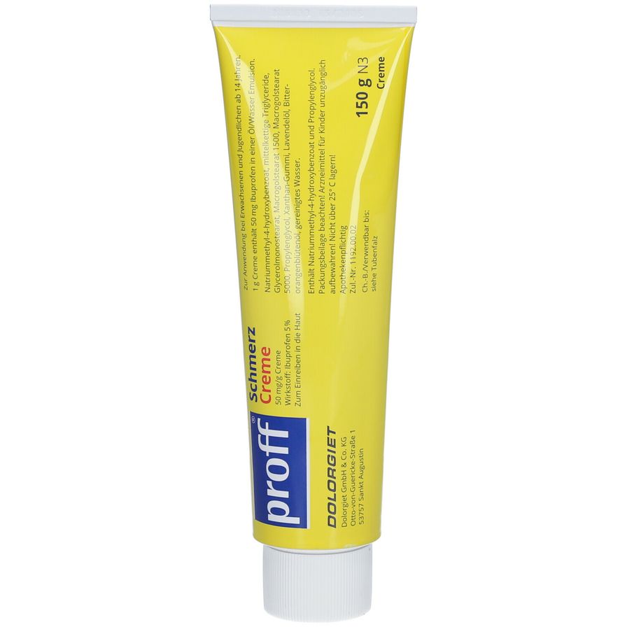 proff® Schmerzcreme 150 g - shop-apotheke.com