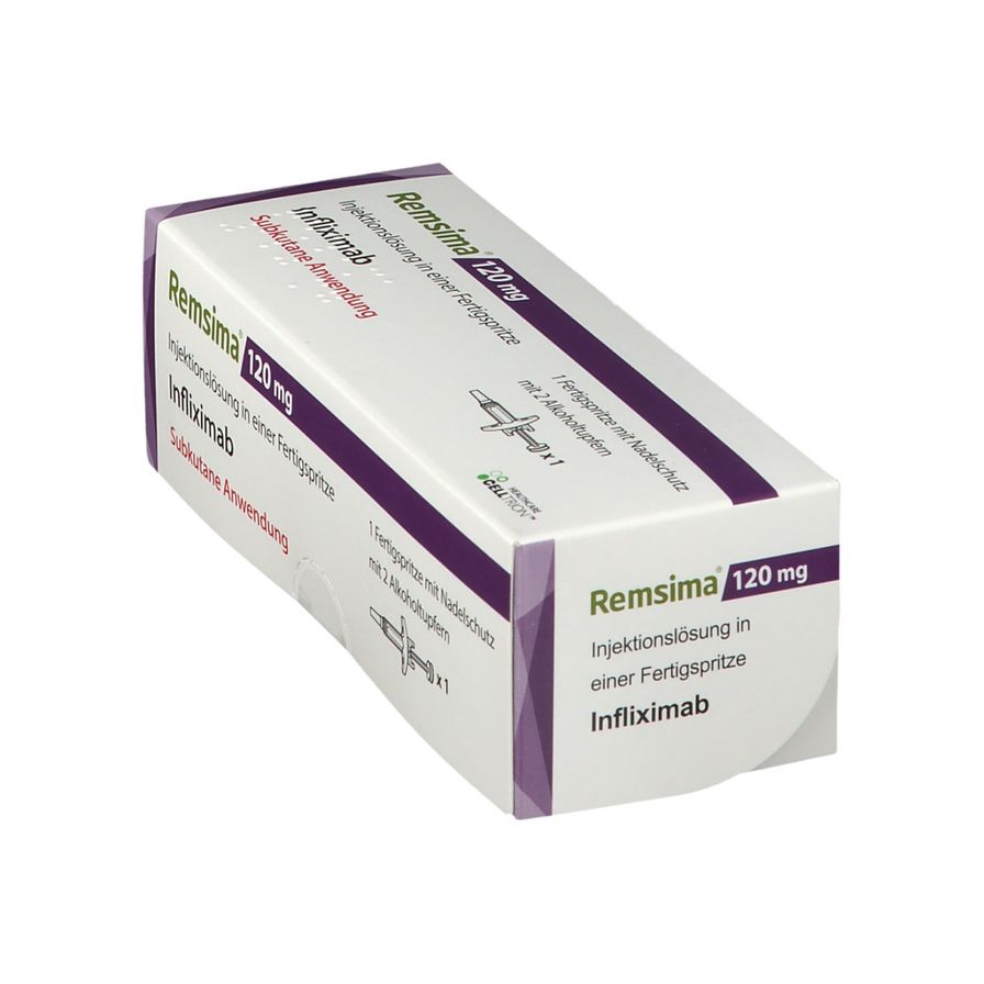 Remmsima Remsima® SC - 120 mg Fertigspritze 1 St - shop-apotheke.com