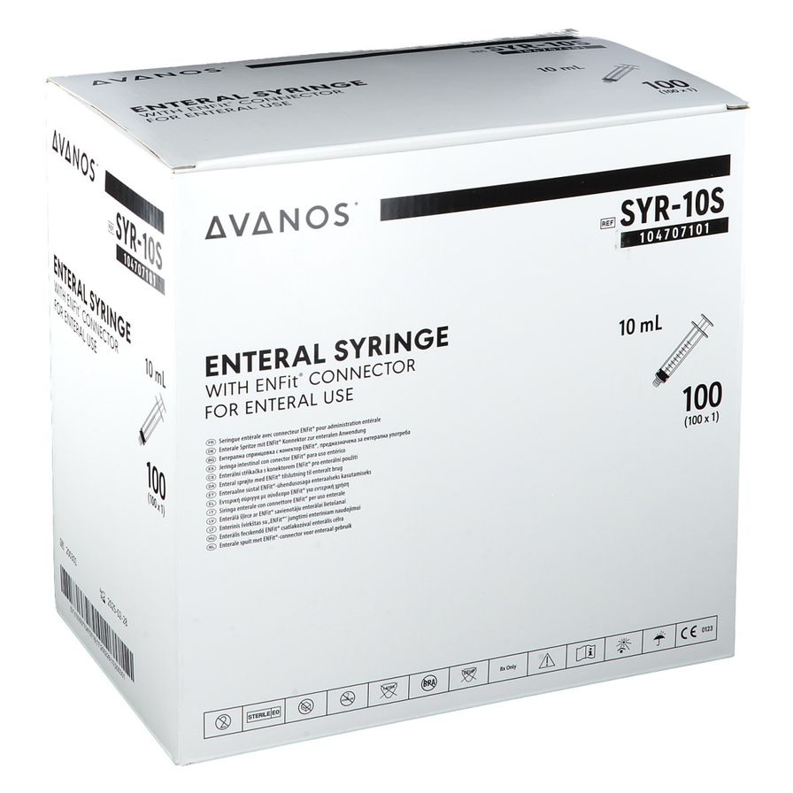 AVANOS ENTERAL SYRINGE Spritze 10 ml 100 St