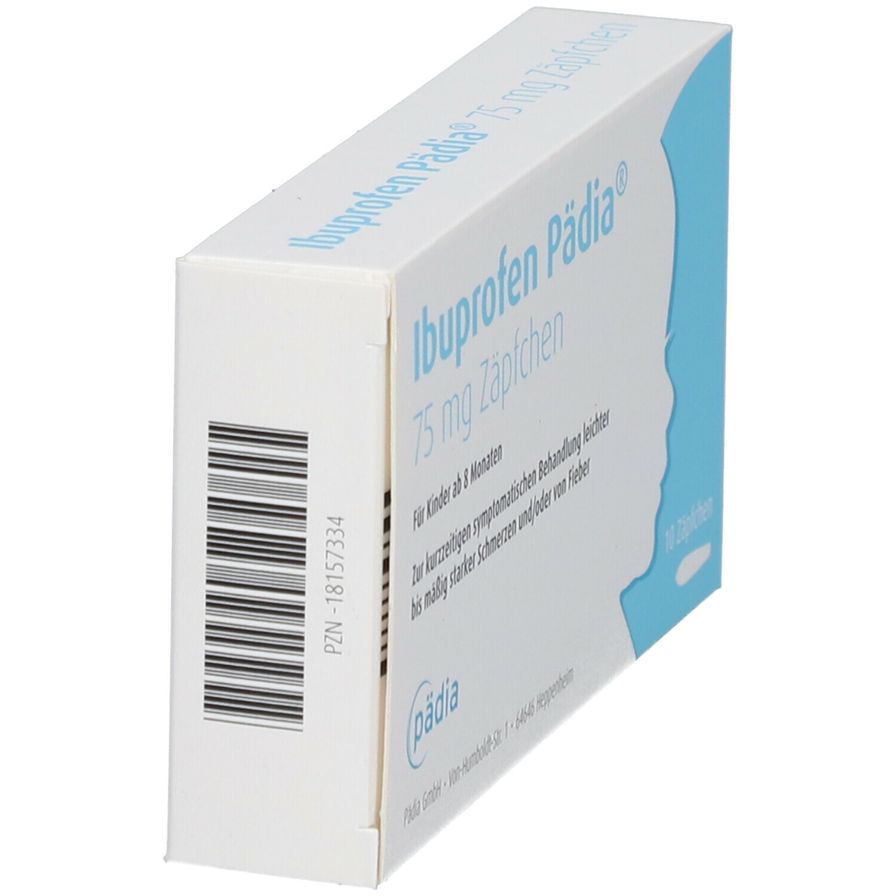 Ibuprofen Pädia® 75 mg Zäpfchen 10 St
