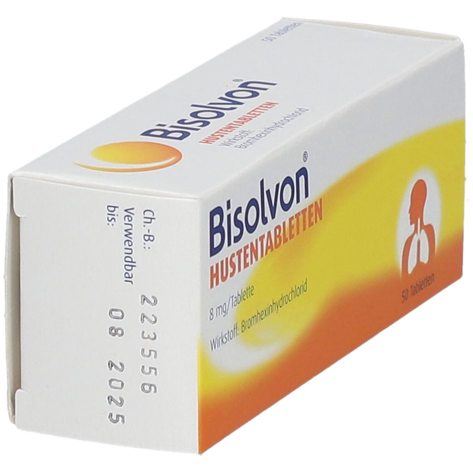 Bisolvon® Hustentabletten 8 Mg 50 St - Shop-apotheke.com