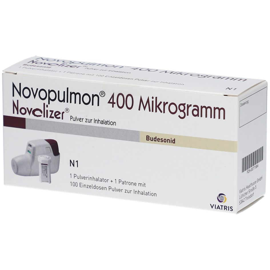 Novopulmon® 400 µg Novolizer® 1x100 St - shop-apotheke.com