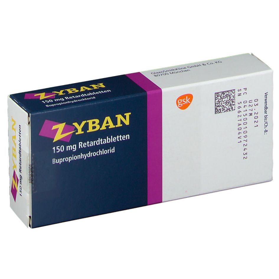 Zyban 150 mg Retardtabletten 30 St