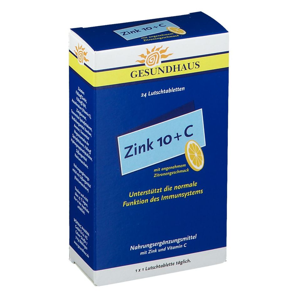Zink 10 + C Lutschtabletten 24 St - shop-apotheke.com
