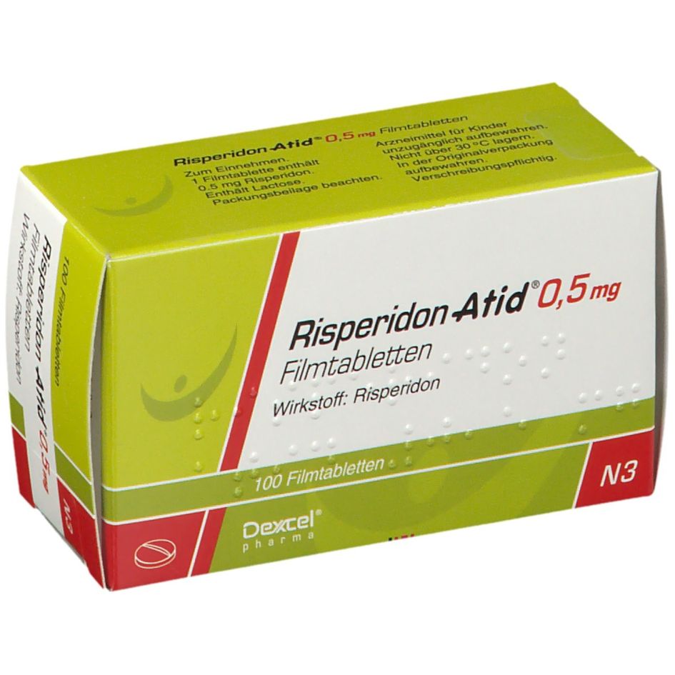 Risperidon Atid 0 5 Mg 100 St Shop Apotheke Com