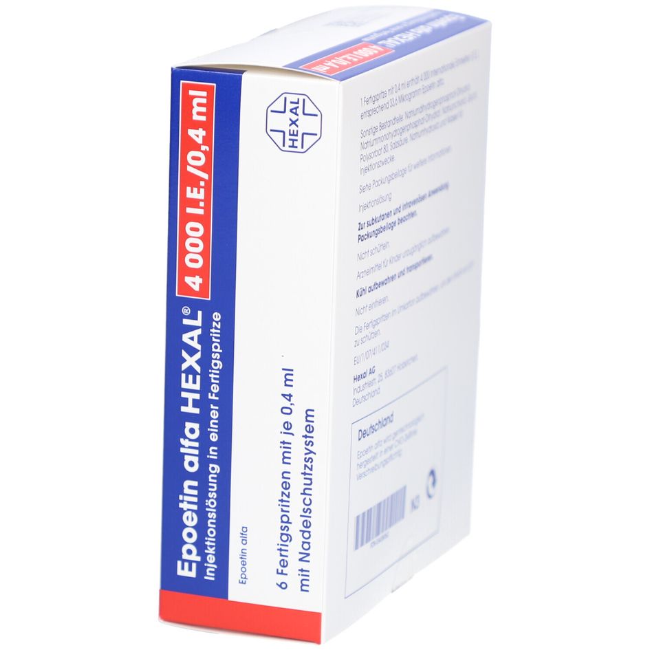 Epoetin alfa HEXAL® 4.000 I.E./0,4 ml 6x0,4 ml
