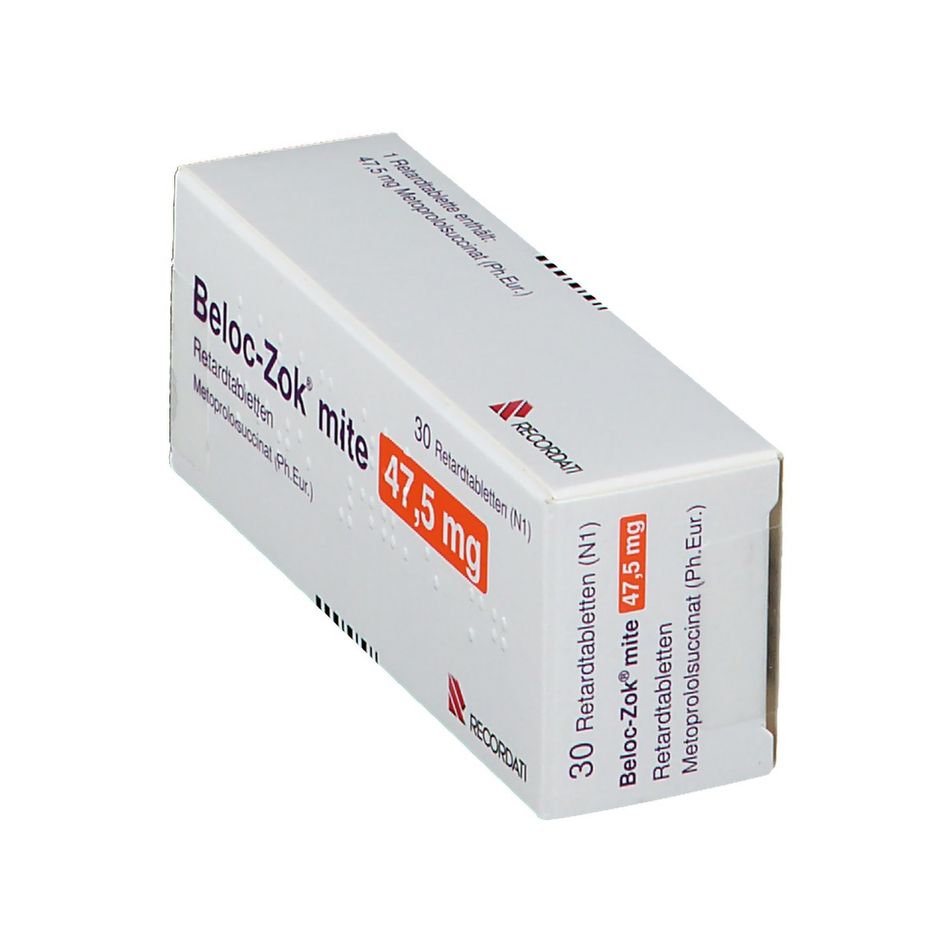 Beloc-Zok® mite 47,5 mg 30 St - shop-apotheke.com