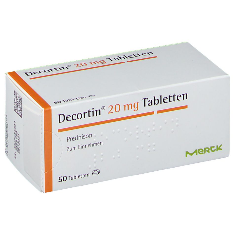 Decortin® 20 mg 50 St - shop-apotheke.com