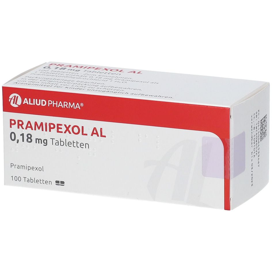 Pramipexol AL 0,18 mg 100 St