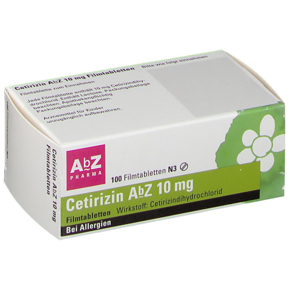 Cetirizin Abz Mg St Shop Apotheke Com