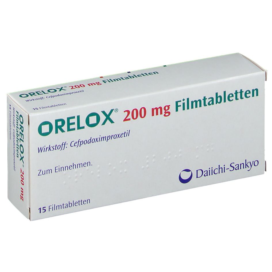 ORELOX® 200 mg 15 St - shop-apotheke.com
