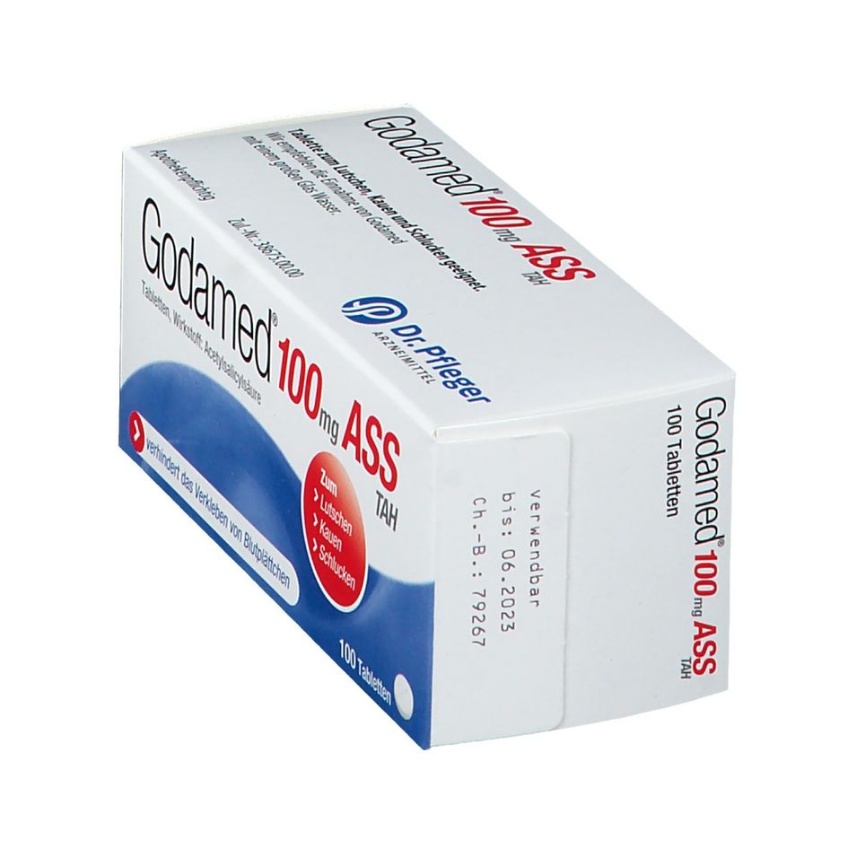 Godamed® 100 mg ASS TAH 100 St - shop-apotheke.com