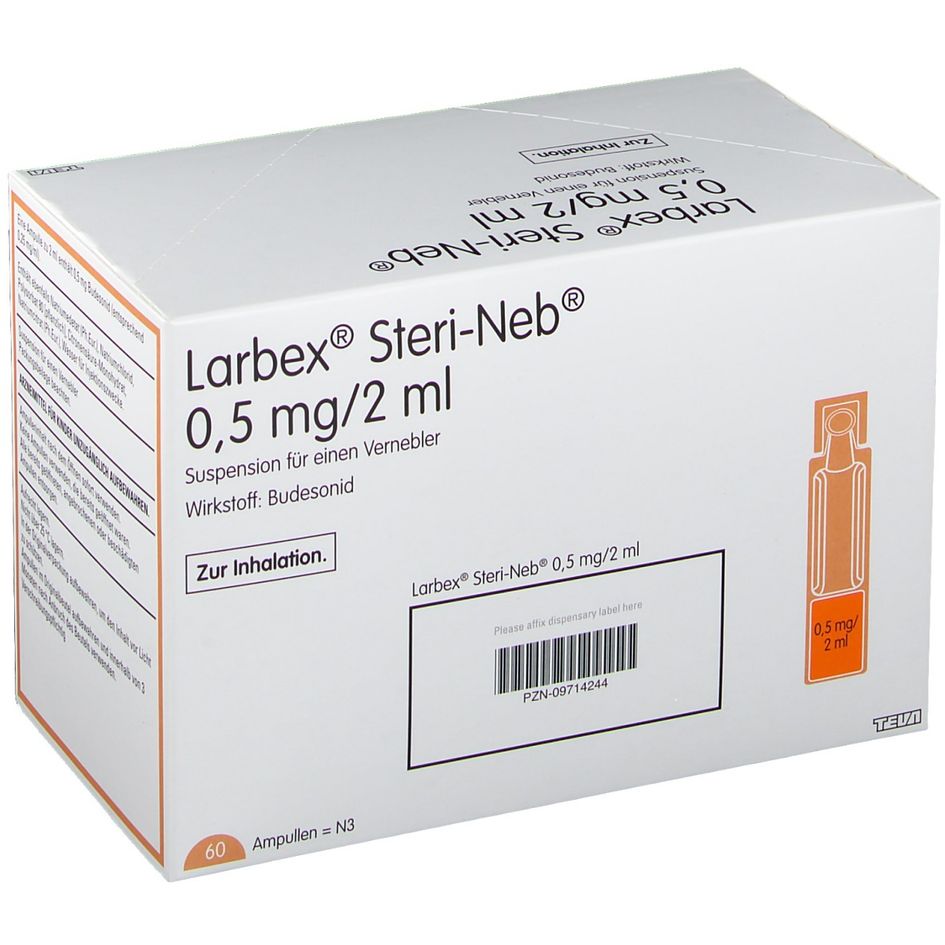 Larbex® SteriNeb® 0,5 mg/2 ml 60x2 ml