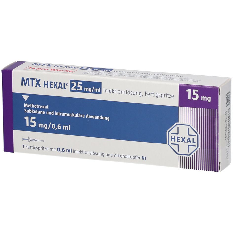Mtx Injeksi MTX HEXAL® 25 mg/ml 15 mg 1 St - shop-apotheke.com