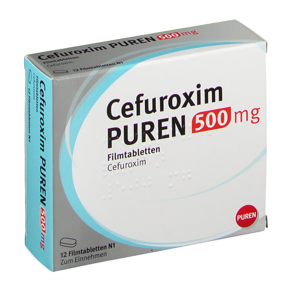 Cefuroxim PUREN 500 mg 12 St - shop-apotheke.com