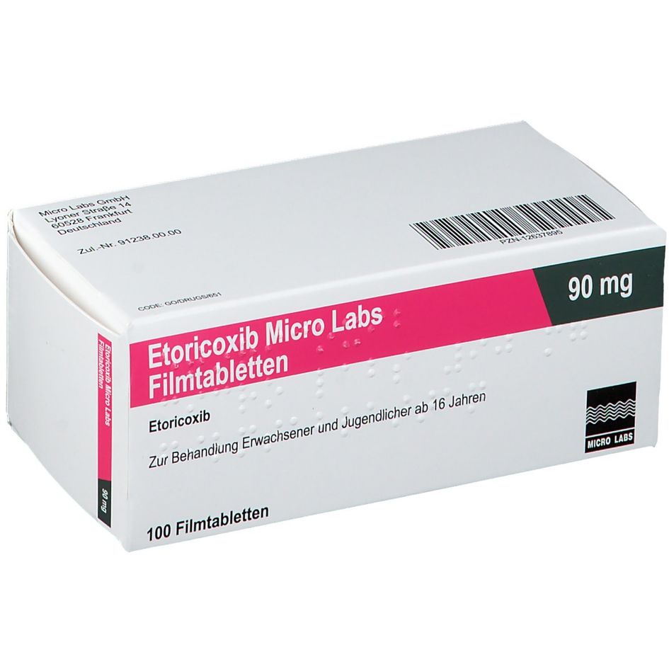 Etoricoxib Micro Labs 90 Mg Erfahrungsberichte