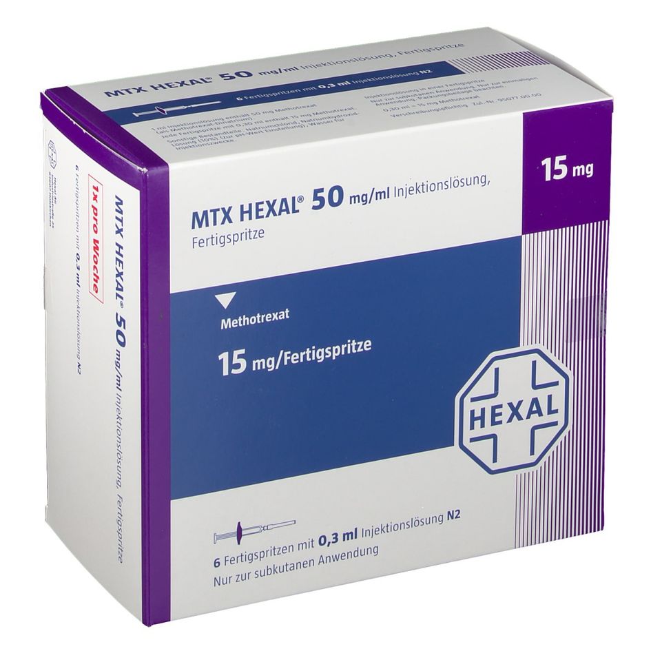 Mtx Injeksi MTX HEXAL® 50 mg/ml 6 St - shop-apotheke.com