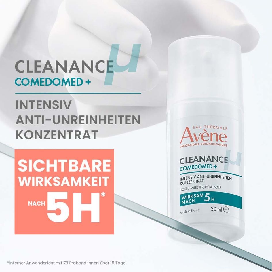 Avene Cleanance Comedomed Anti-Unreinheiten Konzentrat 30 Ml + Gratis Reinigungsgel 100 Ml
