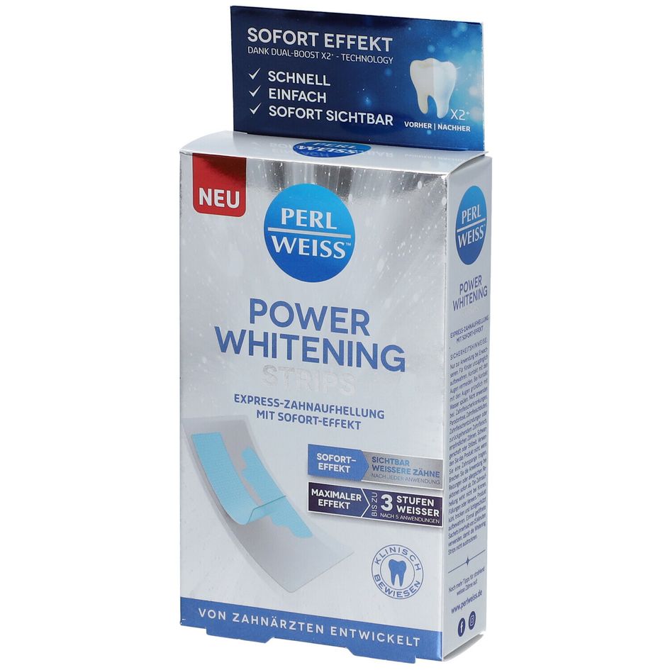 PERLWEISS® Power Whitening Strips 5x2 St