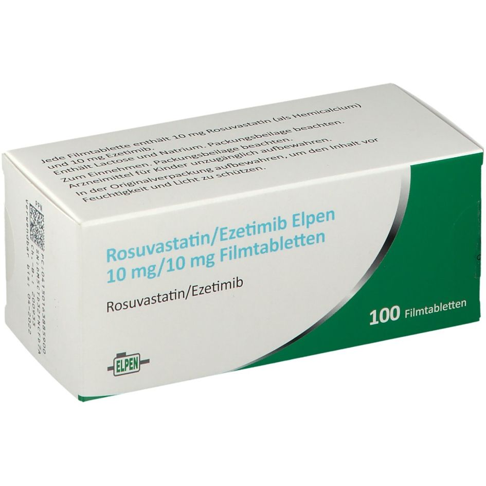 Rosuvastatin Ezetimib Elpen Mg Mg St Shop Apotheke Com