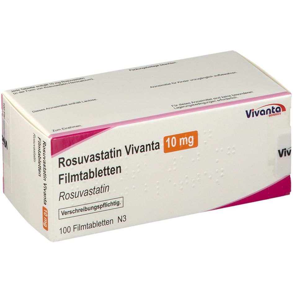 Rosuvastatin Vivanta 10 mg 100 St - shop-apotheke.com