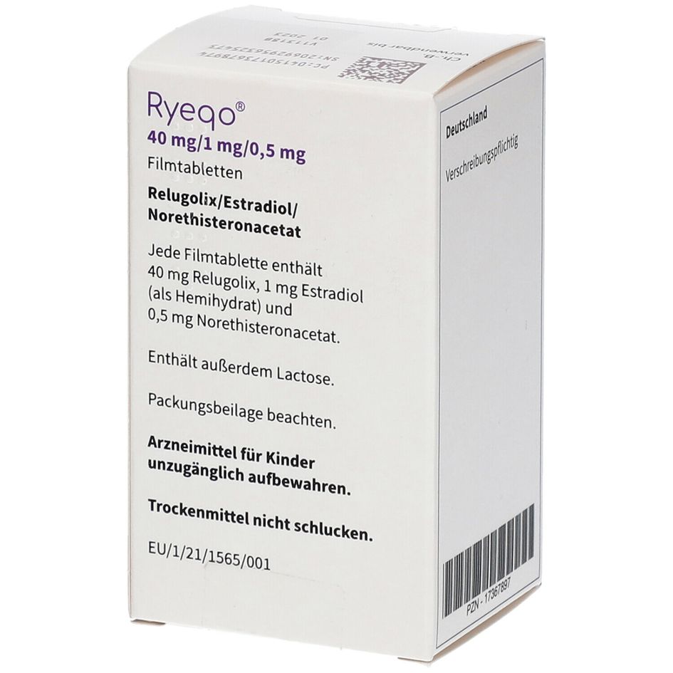Ryeqo® 40 mg/1 mg 28 St shop apotheke