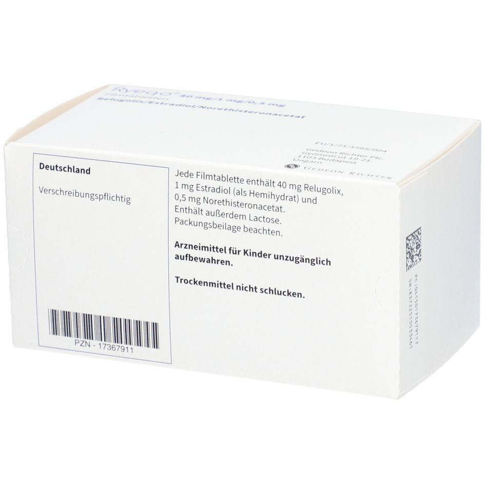 Ryeqo Mg Mg Mg Filmtabletten X St Shop Apotheke Com