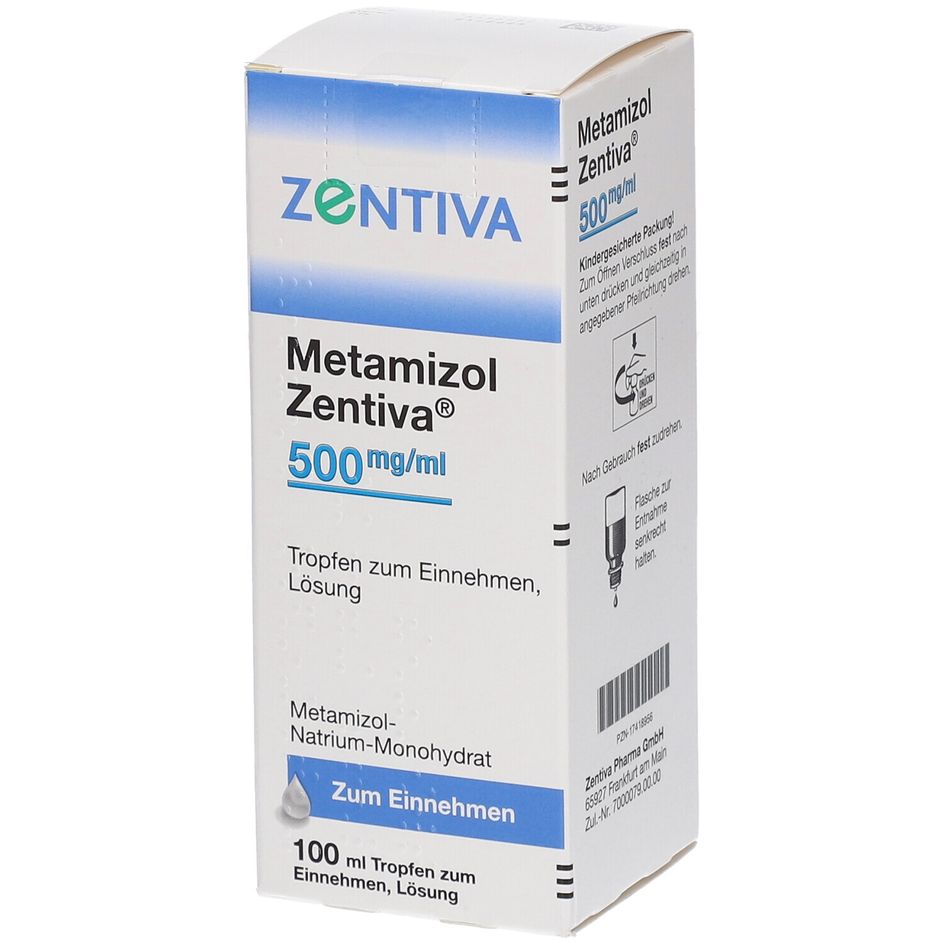Metamizol 500 Mg Tropfen Dosierung