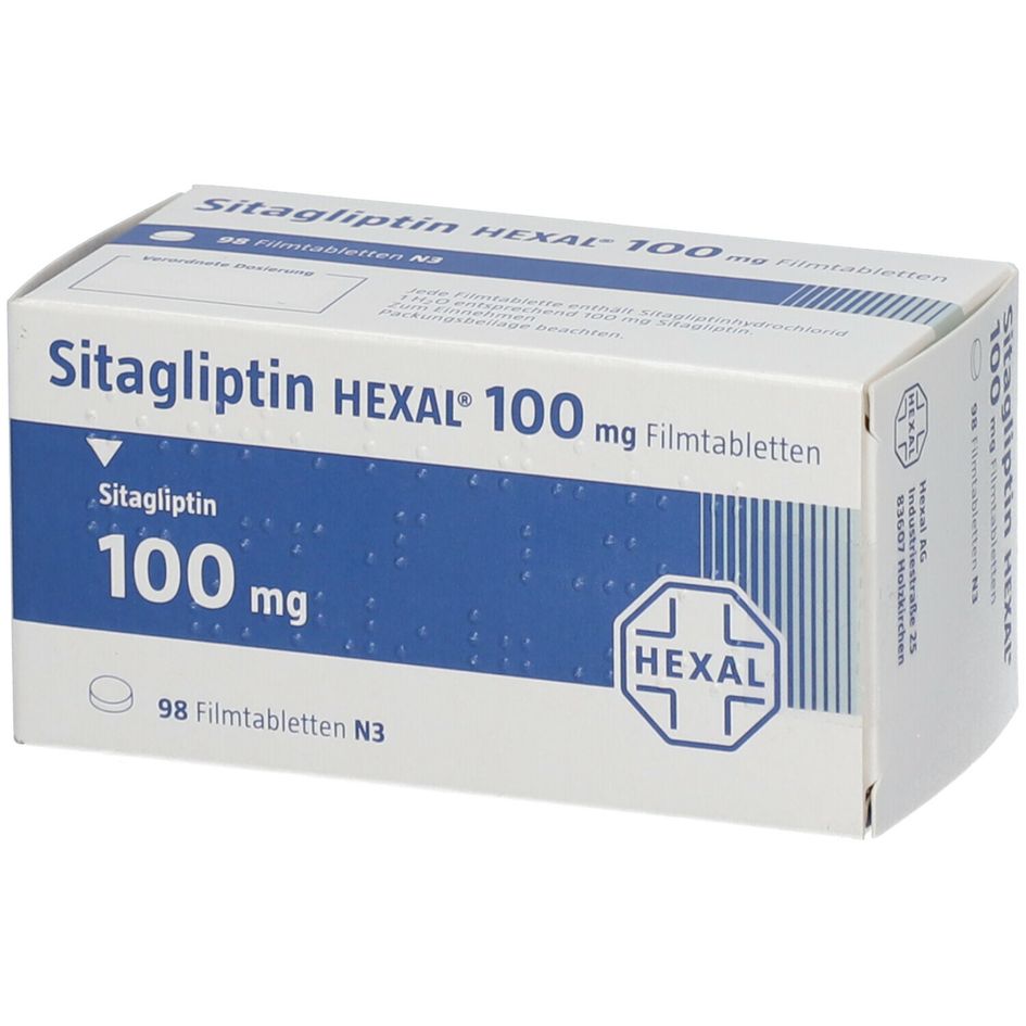 SITAGLIPTIN HEXAL 100 mg Filmtabletten 98 St - shop-apotheke.com