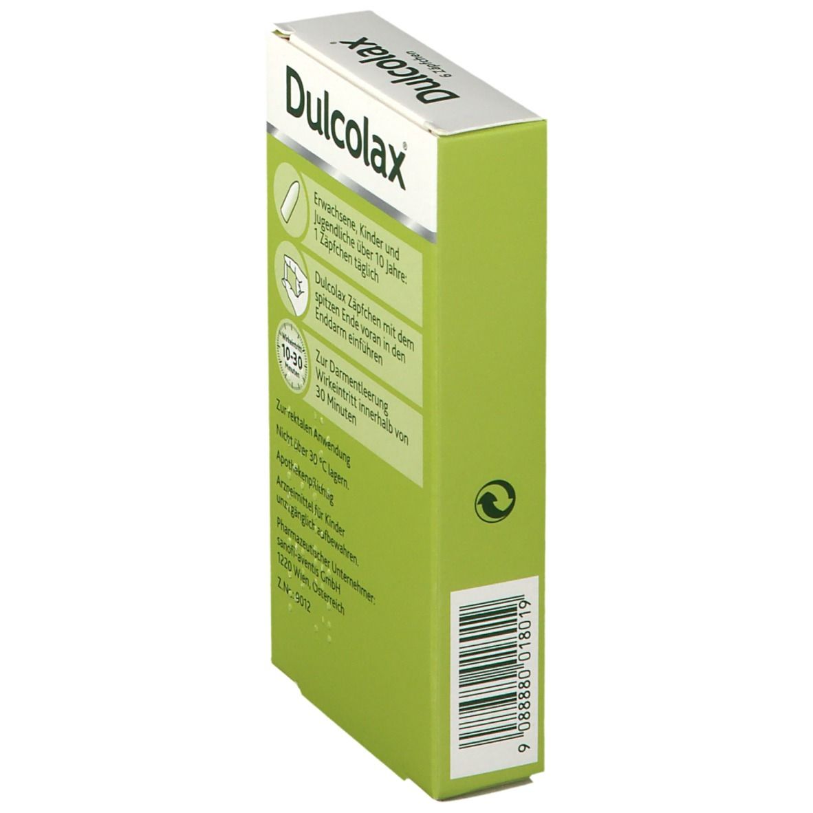 Dulcolax® Zäpfchen befreien rasch bei Verstopfung 6 St - shop-apotheke.at