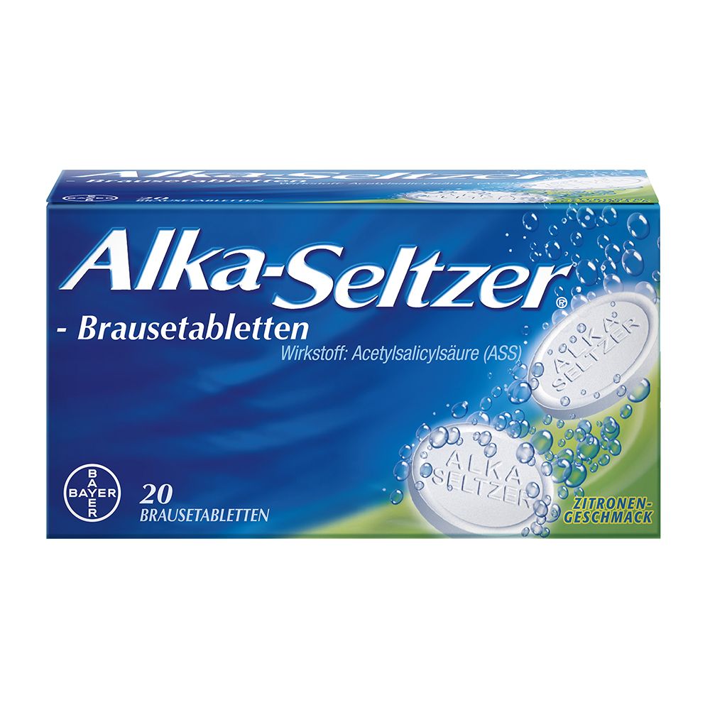 Alka-Seltzer® Brausetabletten mit Zitronengeschmack
