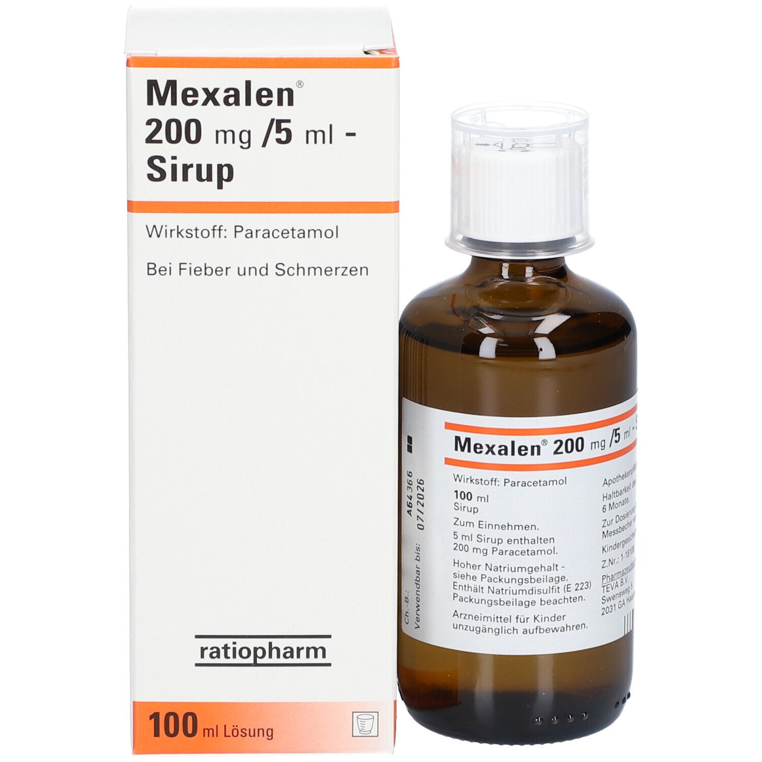 Mexalen® 200 mg