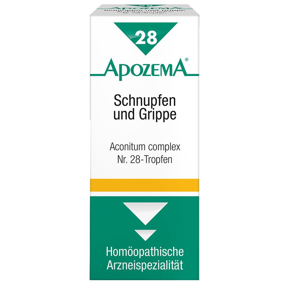 APOZEMA® Schnupfen- und Grippe-Tropfen Nr. 28