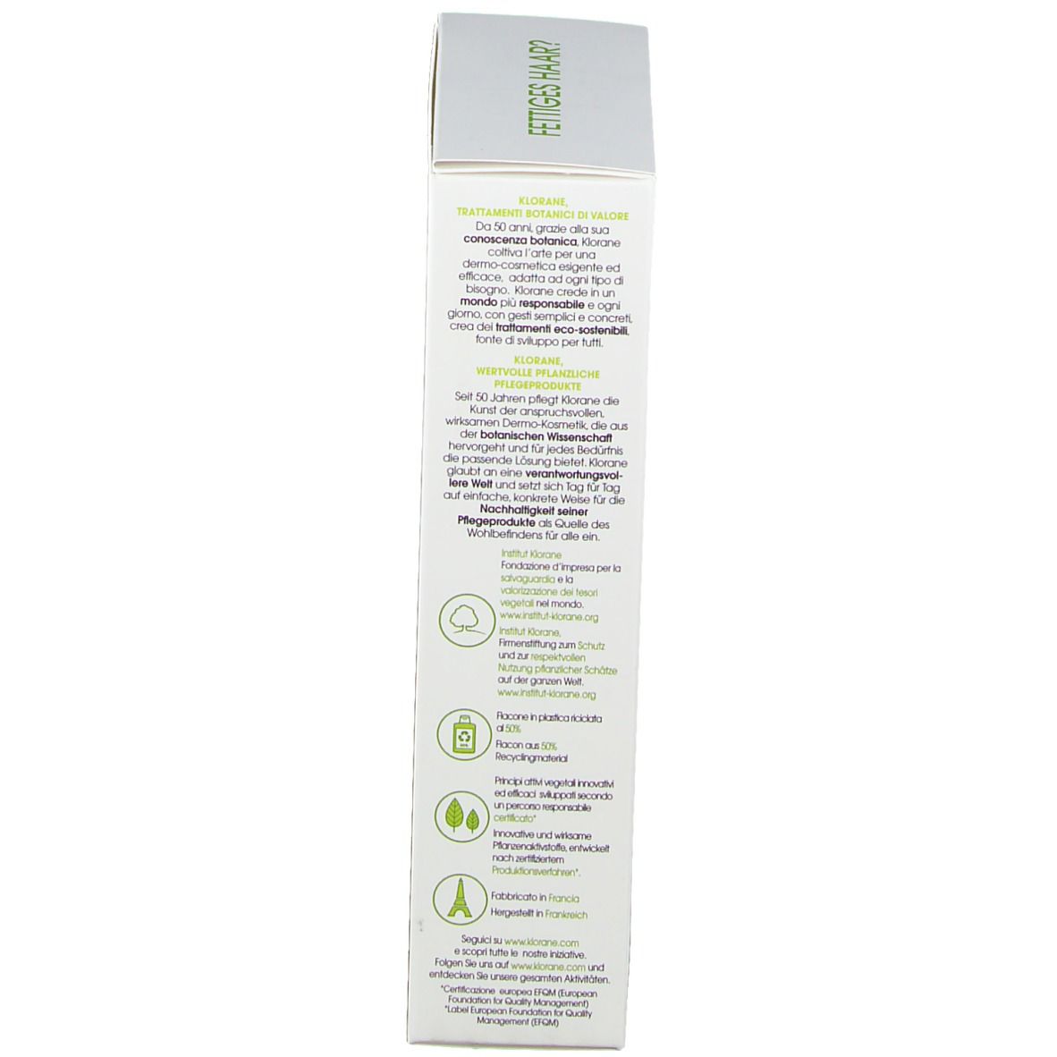 KLORANE Shampoo mit Brennnessel