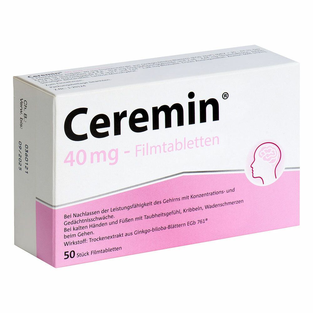 Ceremin® 40 mg - Filmtabletten