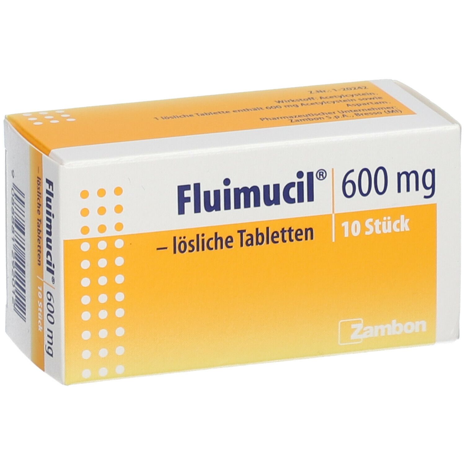 Fluimucil® 600 mg lösliche Tabletten