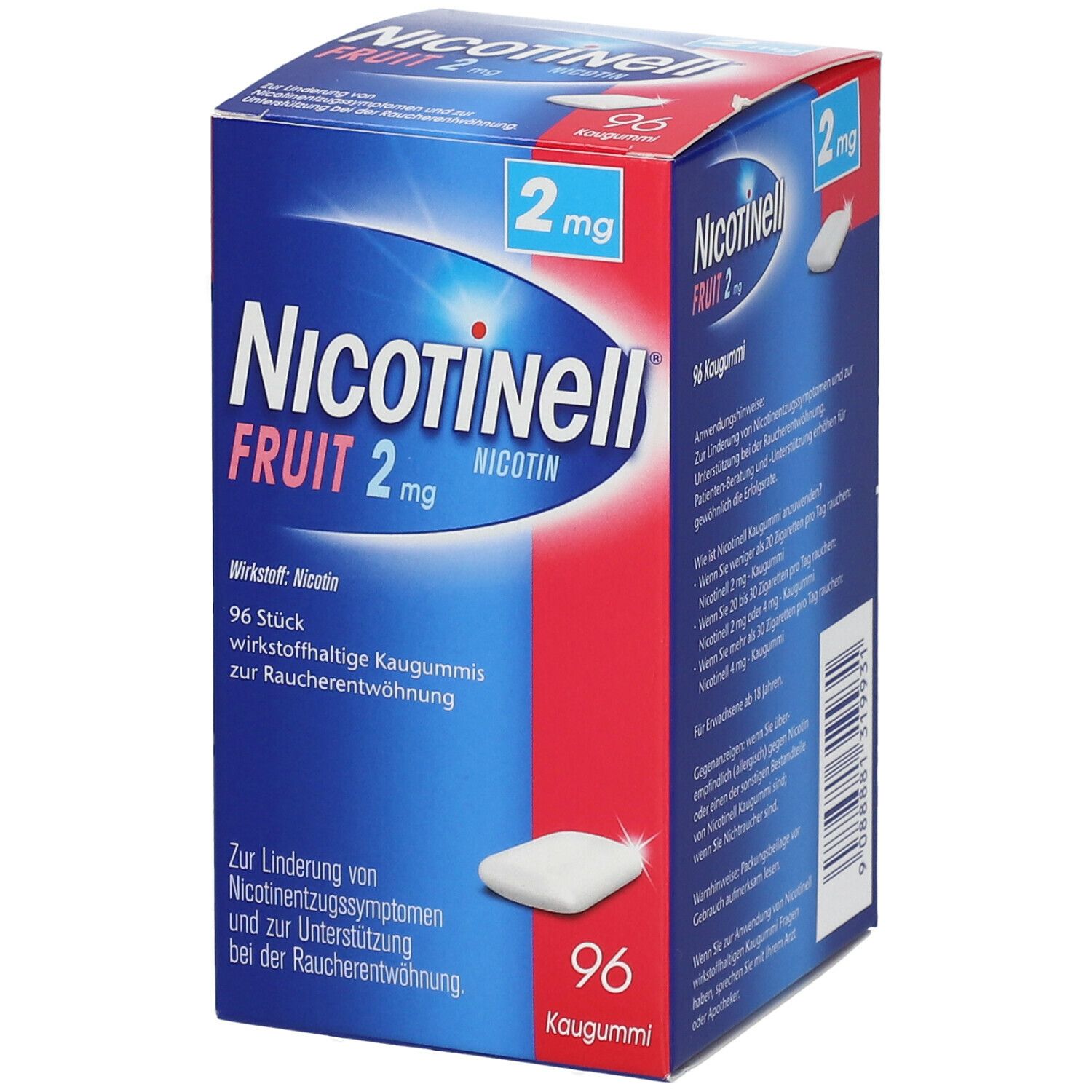 NICOTINELL® Kaugummi fruit 2 mg