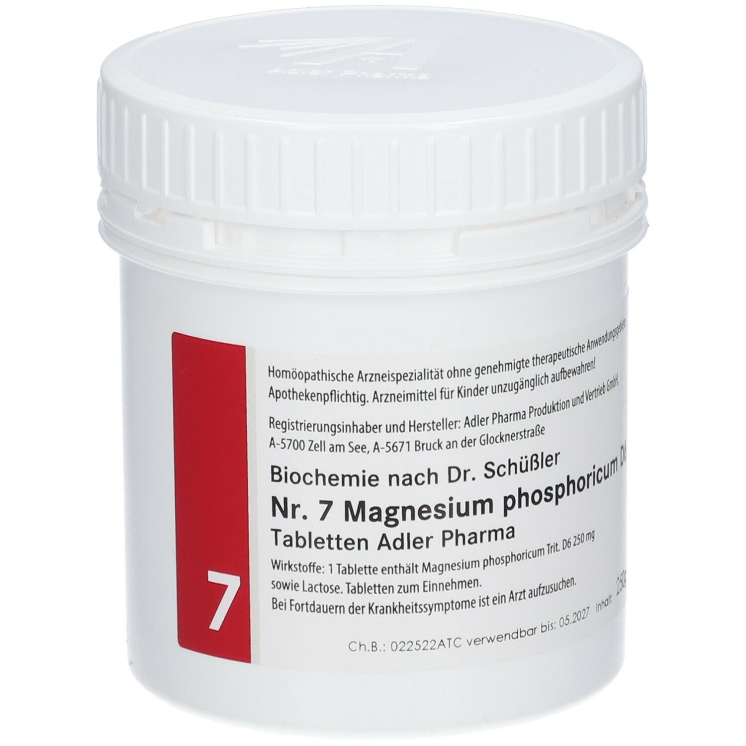 Adler Schüssler Salze Nr. 7 Magnesium phosphoricum D6