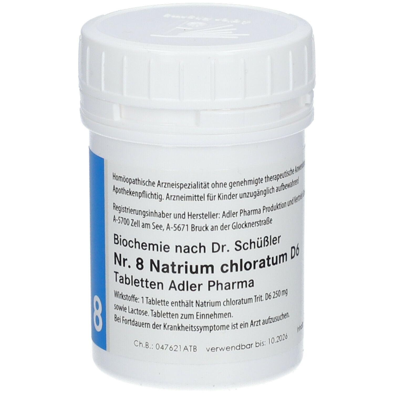 Adler Schüssler Salze Nr. 8 Natrium chloratum D6