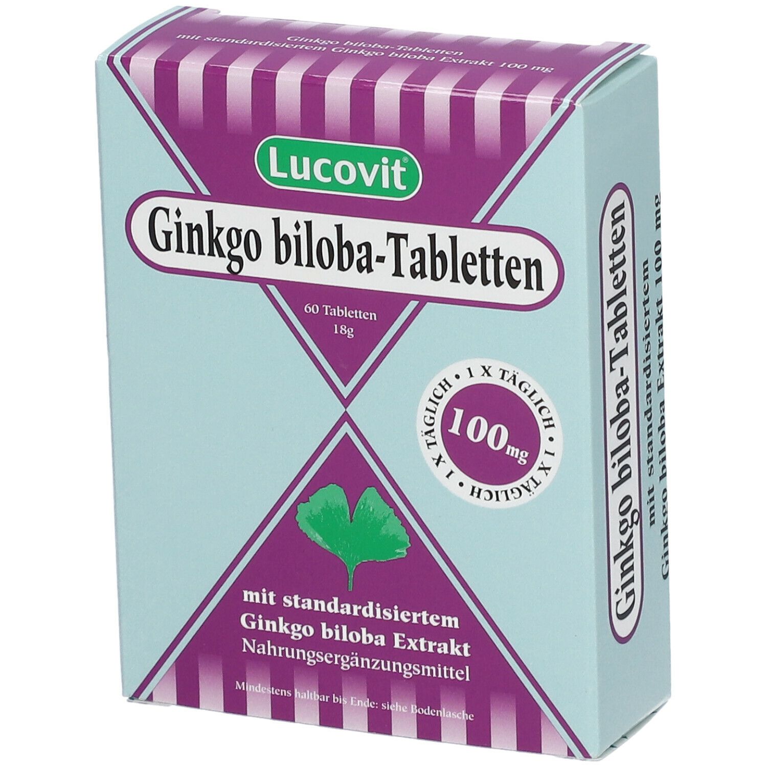 Lucovit Ginkgo biloba-Tabletten 100 mg