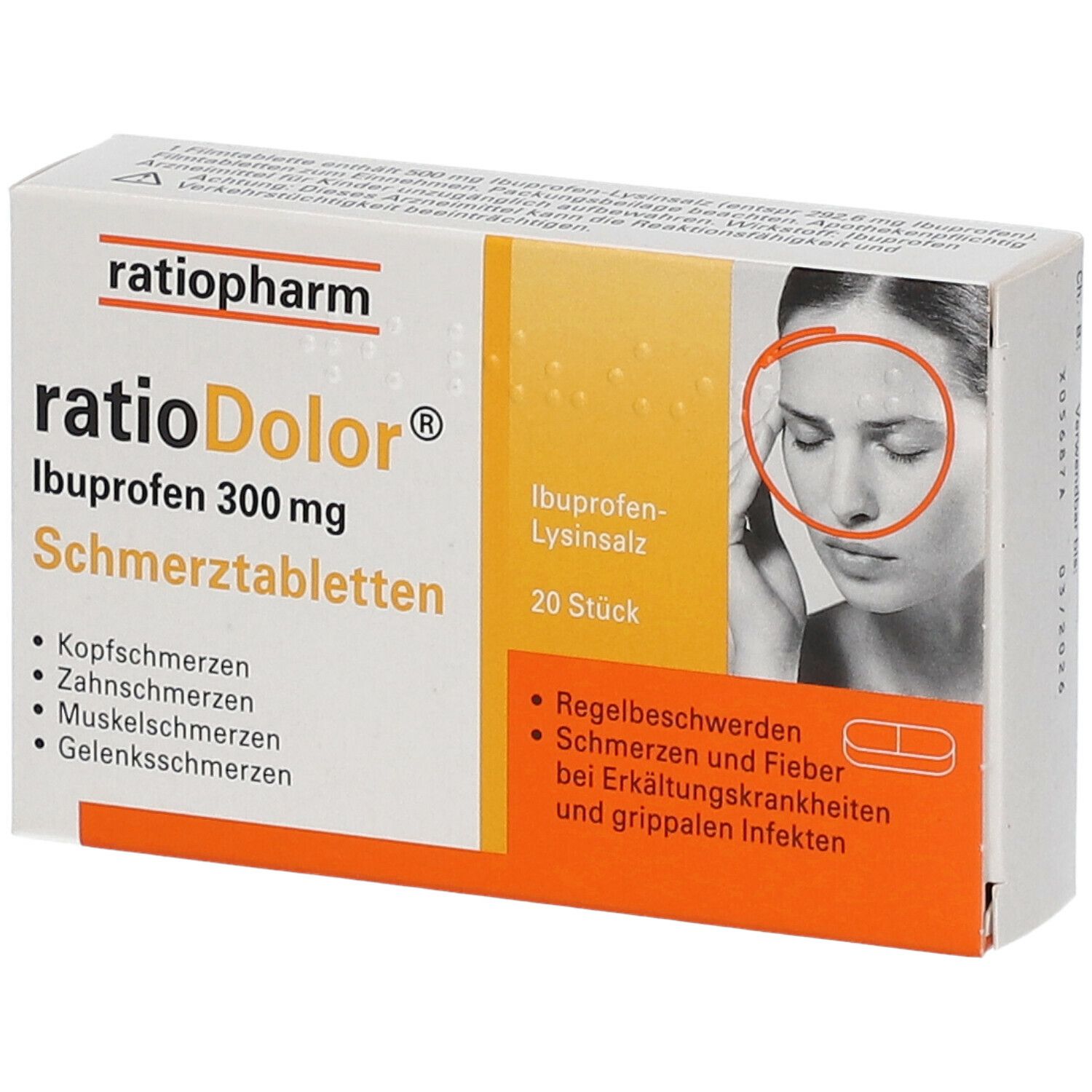 ratioDolor® Ibuprofen 300 mg