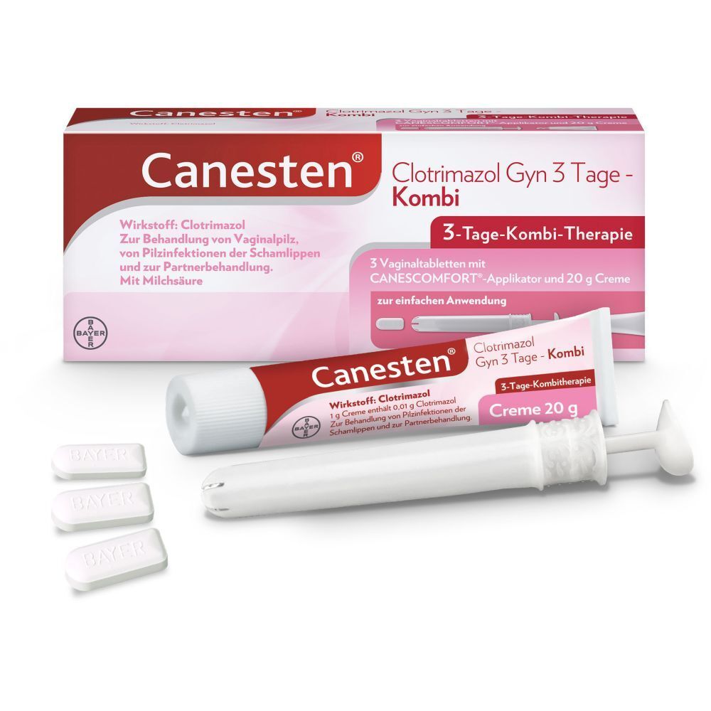 Canesten® 3-Tage Kombi-Therapie