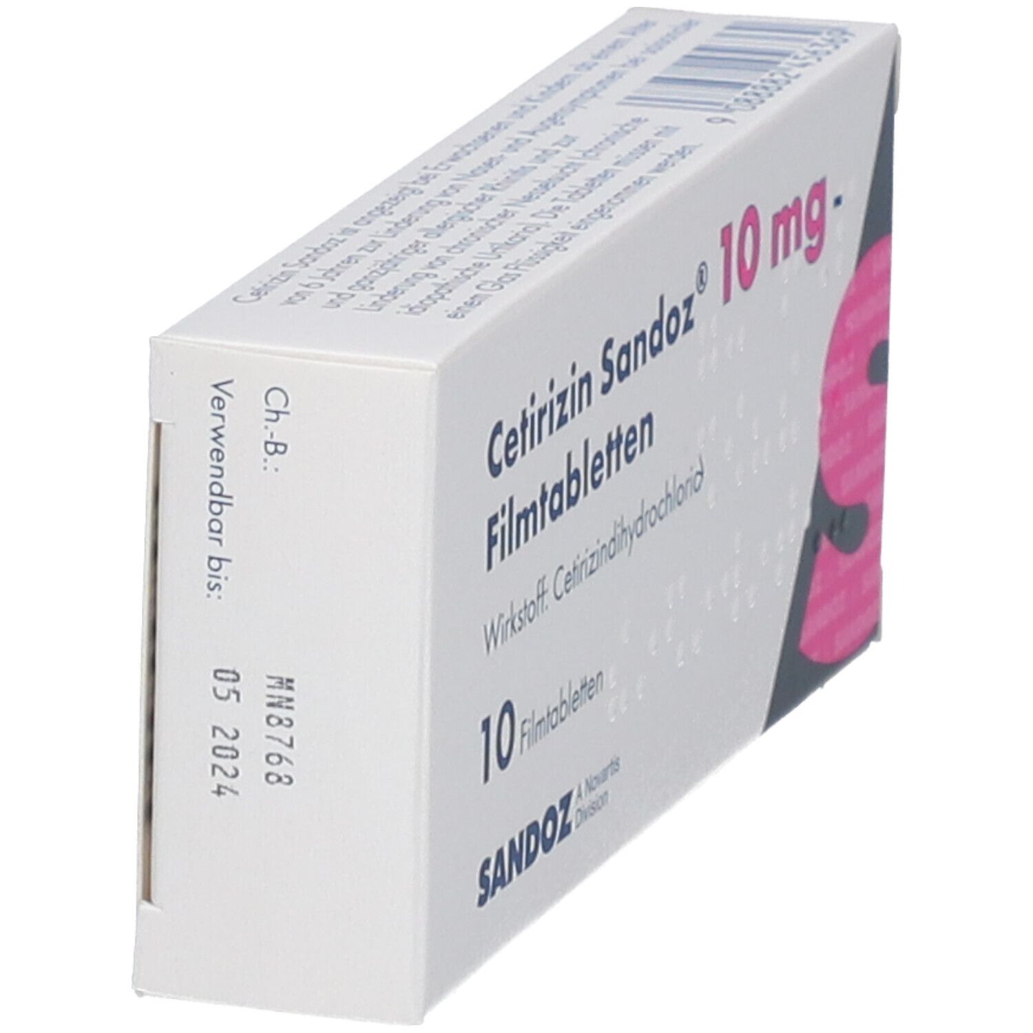 Cetirizin Sandoz® 10 mg 10 St - shop-apotheke.at