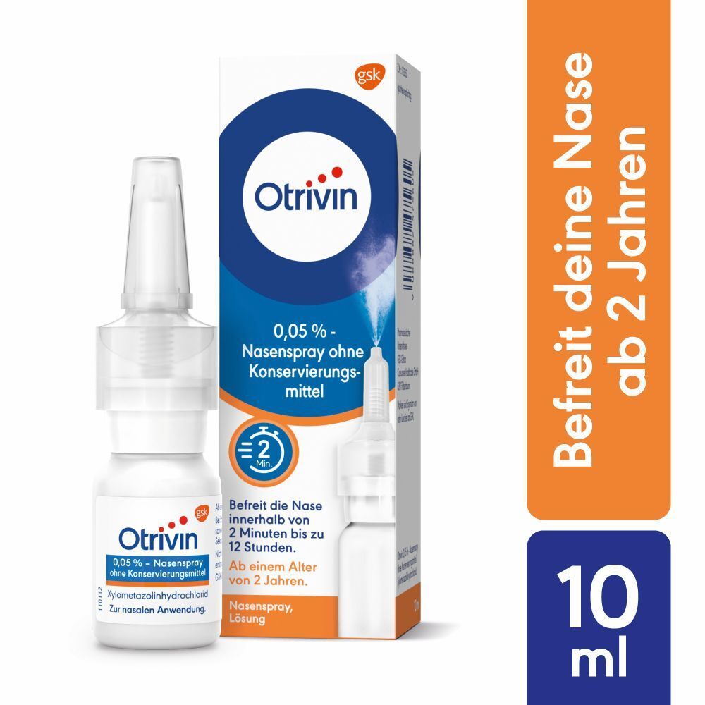 Otrivin® 0,05% Nasenspray ohne Konservierung
