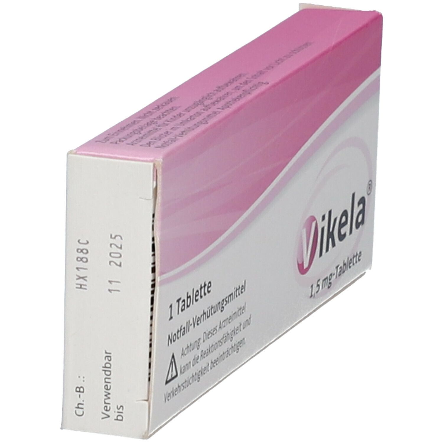 Vikela® 1,5 mg Notfallverhütung