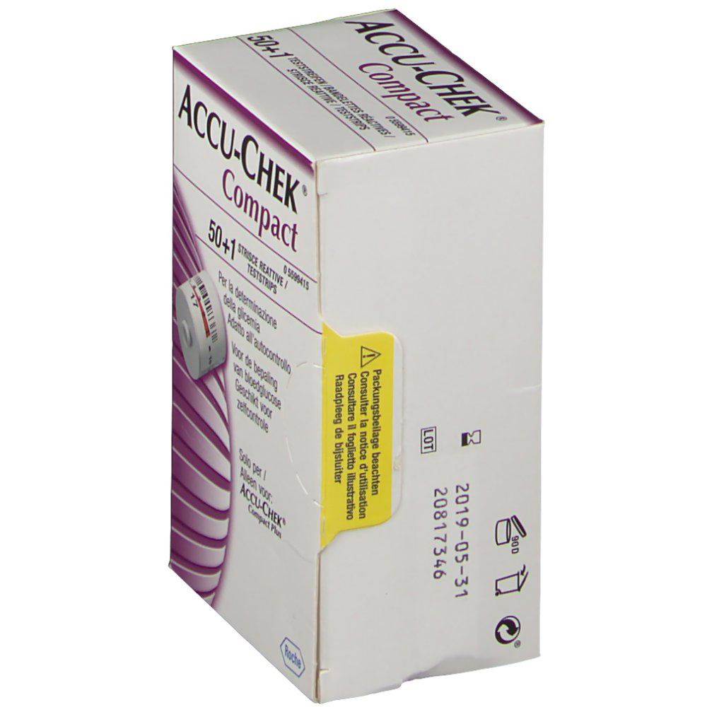 ACCU-CHEK® Compact Teststreifen 51 St - shop-apotheke.at