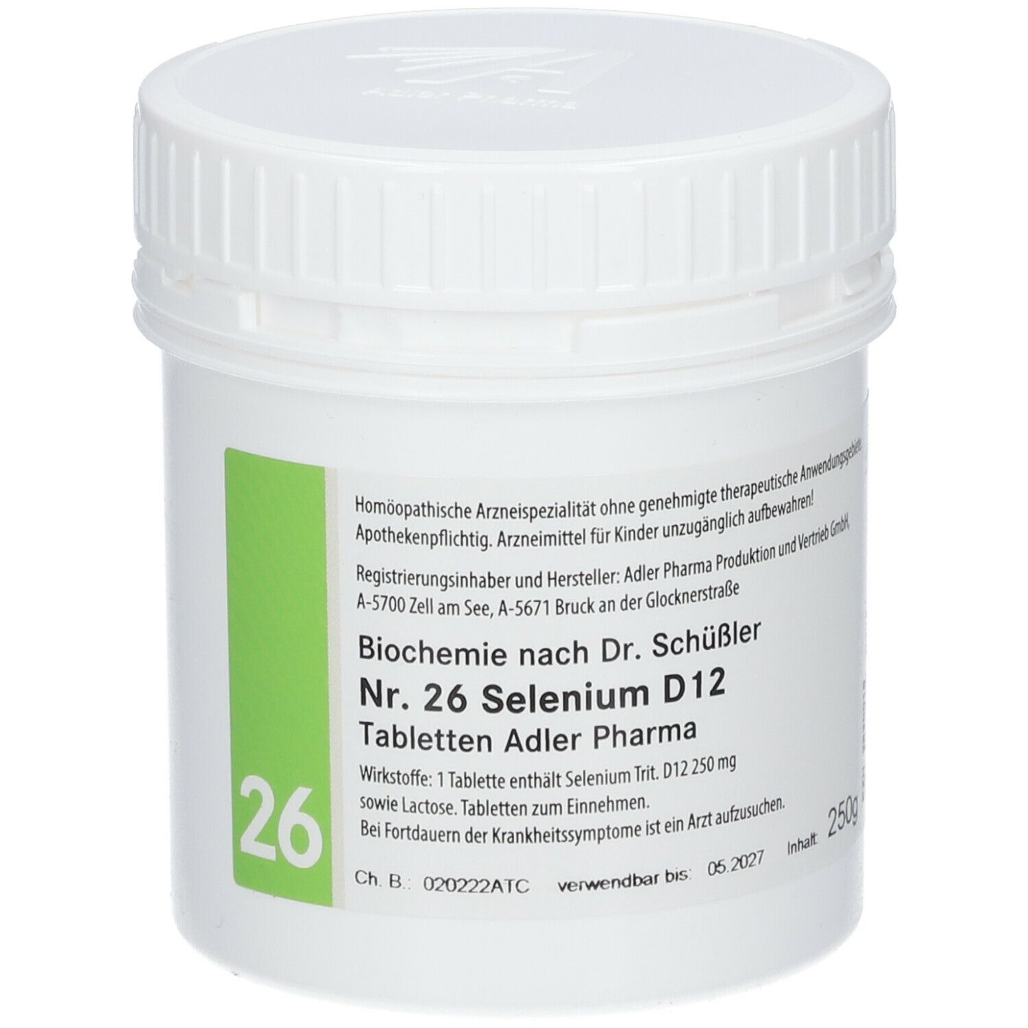 Adler Schüssler Salze Nr. 26 Selenium D12