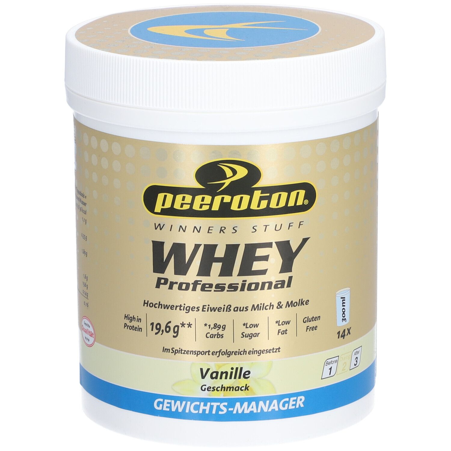 Peeroton Whey Protein Vanill 350 g Pulver