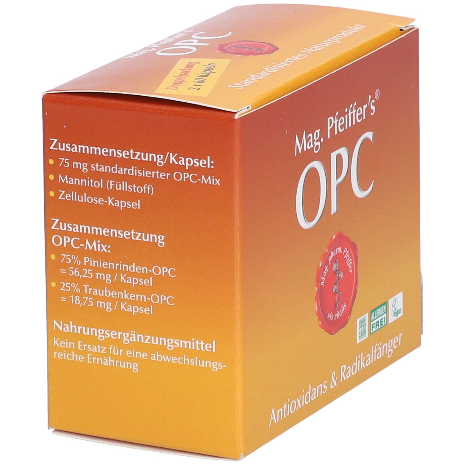 OPC A Mag.pfeiff 75Mg KPS 120 St Kapseln