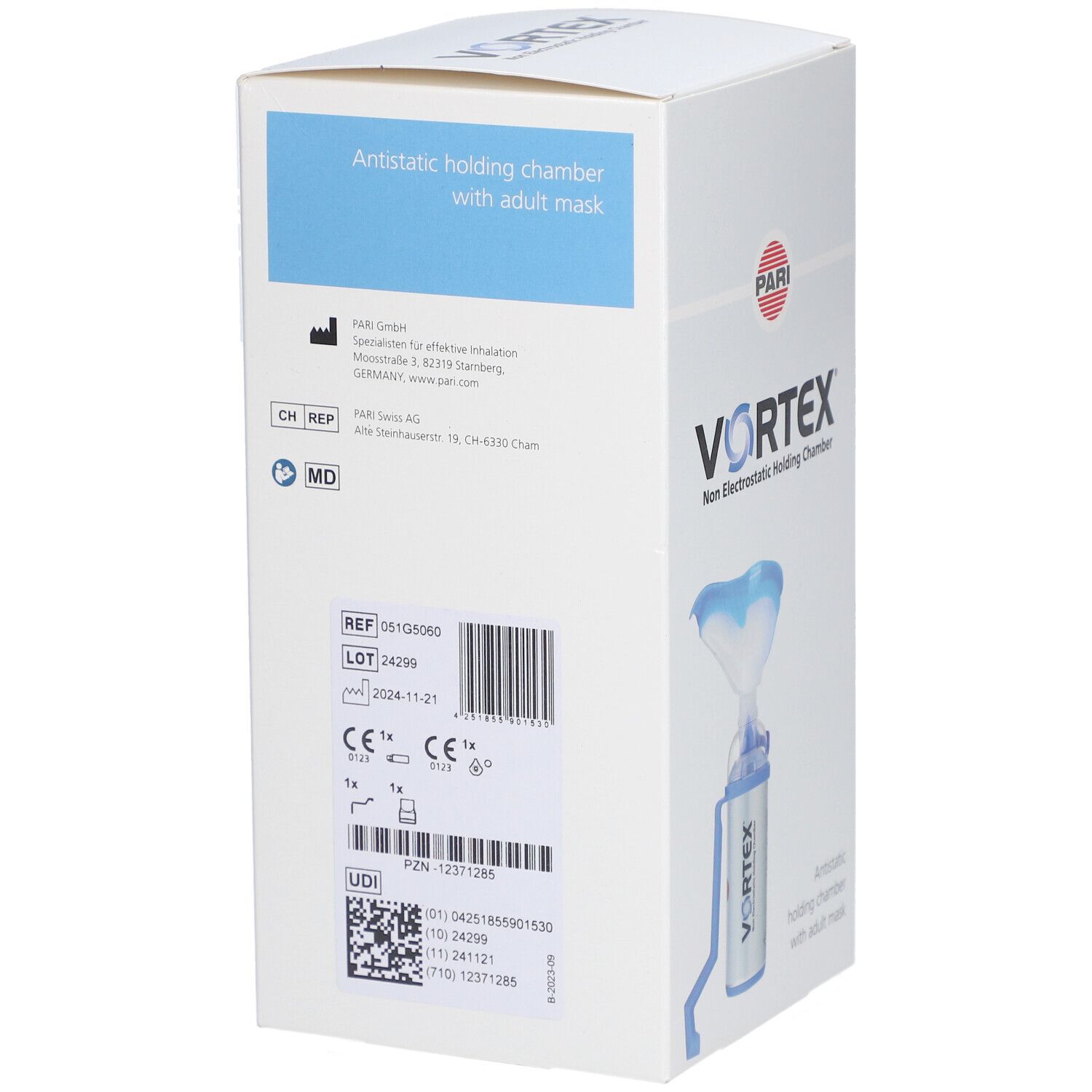 VORTEX® Non Electrostatic Holding Chamber 1 St - Shop Apotheke